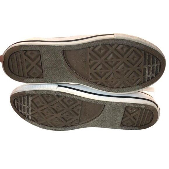 Converse Chuck Taylor All Star Low Top Sneakers Taupe Canvas Unisex Classic Snea - Picture 8 of 9